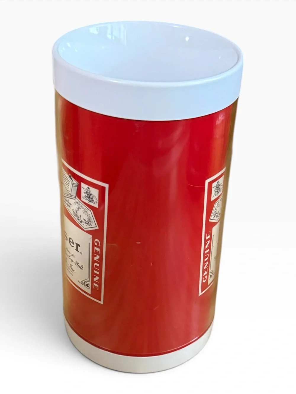 Vintage Budweiser Double-Wall Insulated Plastic Mug  by Thermo-Serv